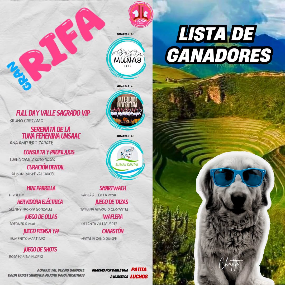 Imagen del evento: Rifa Pro Luchos